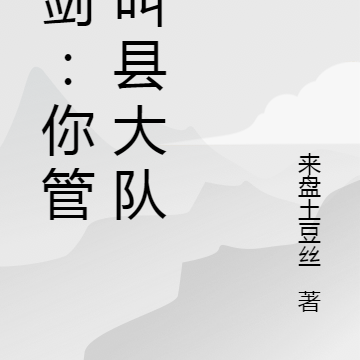亮剑：你管这叫县大队？