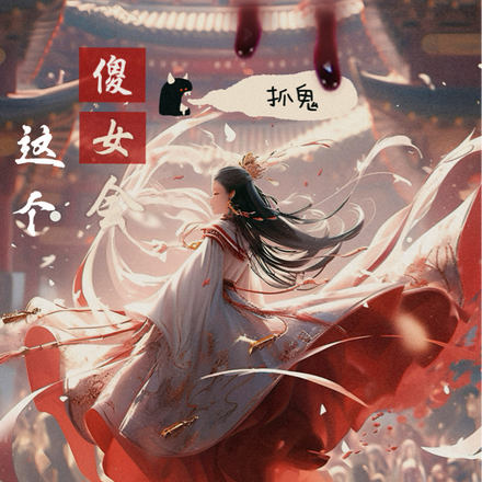 这个傻女会抓鬼,大家快跑