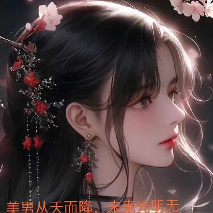 美男从天而降,未来光明无限