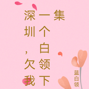 深圳,欠我一个白领下集