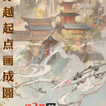 穿越起点画成圆