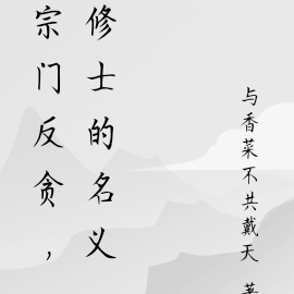 宗门反贪,修士的名义