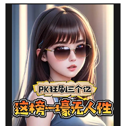 PK狂刷三个亿,这榜一壕无人性