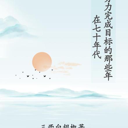 在七十年代努力完成目标的那些年