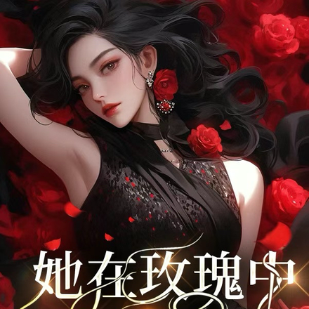 她在玫瑰中盛开