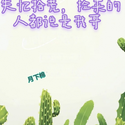 失忆拾荒,捡来的人都说是我哥