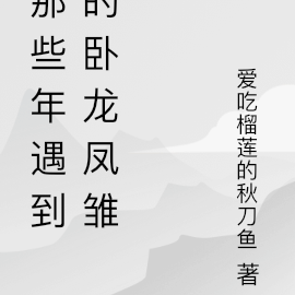 那些年遇到的卧龙凤雏