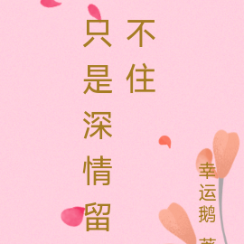 只是深情留不住