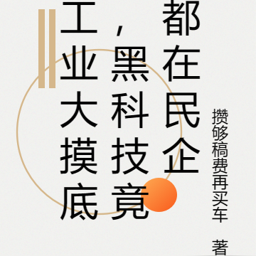工业大摸底，黑科技竟都在民企