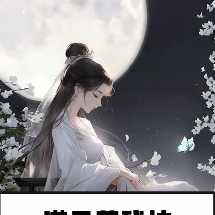 满月落残枝