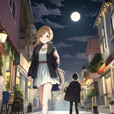 月圆之夜,幸逢君一生