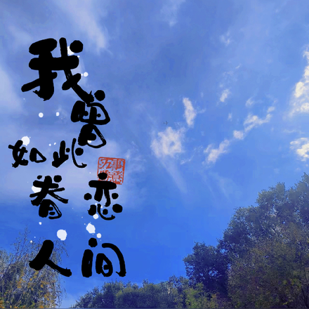 我曾如此眷恋人间