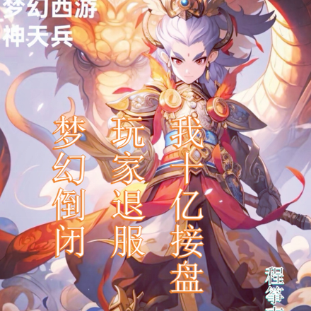 梦幻倒闭玩家退服我十亿接盘