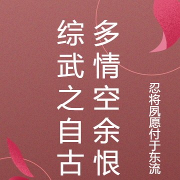 综武之自古多情空余恨
