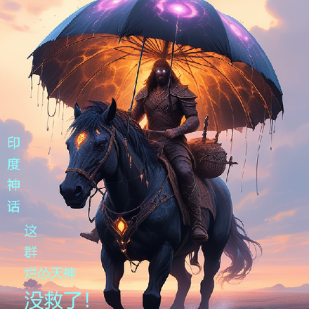 印度神话，这群烂怂天神没救了！