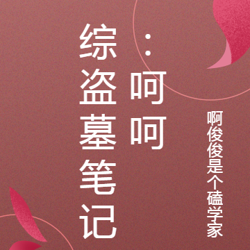 综盗墓笔记：呵呵