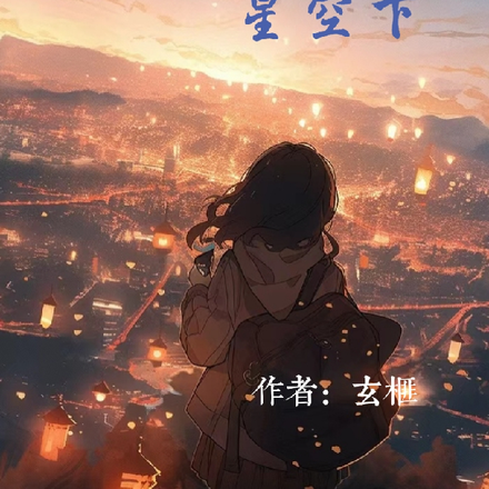 流光坠落星空下