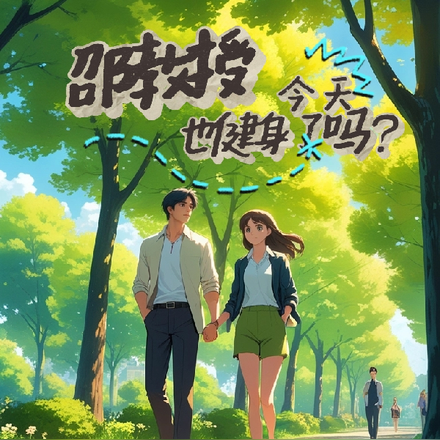 邵教授今天也健身了吗?
