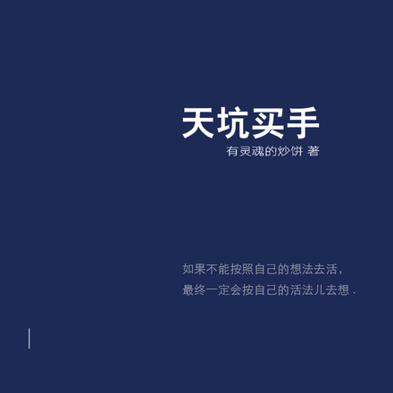 天坑买手
