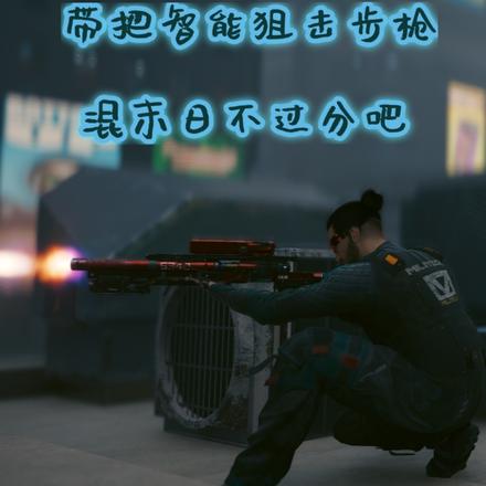 带把只能狙击步枪混末日不过分吧