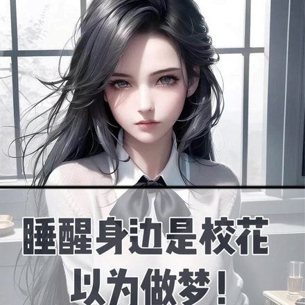 睡醒身边是校花,以为做梦!