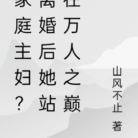 家庭主妇?离婚后她站在万人之巅