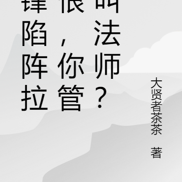 冲锋陷阵拉仇恨，你管这叫法师？