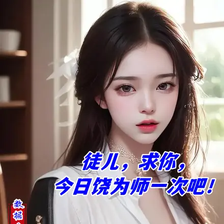 徒儿,求你,今日饶为师一次吧!