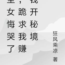 圣女悔哭了,跪求我赚钱开秘境