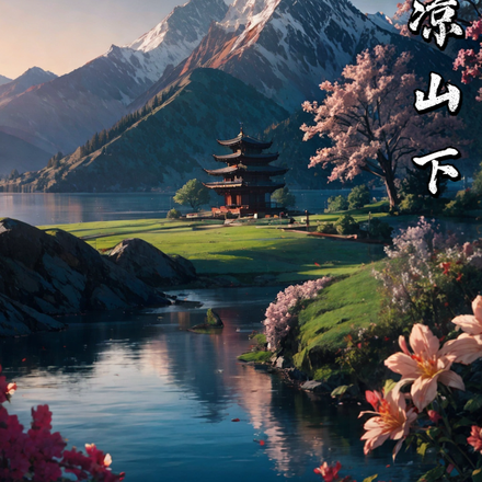 月凉山下