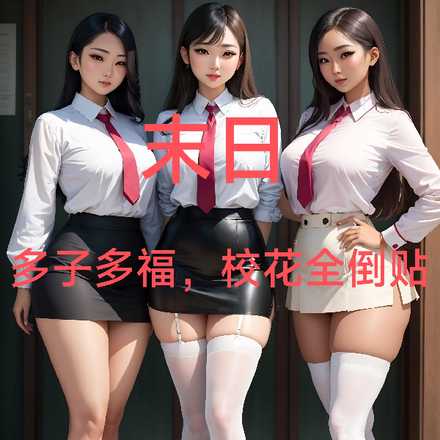 末日:多子多福,校花全倒贴