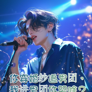 你穿婚纱追男团,我进男团你哭啥