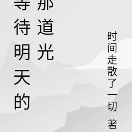 等待明天的那道光
