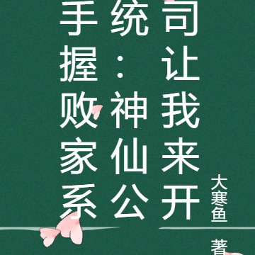 手握败家系统：神仙公司让我来开