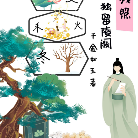 西风残照，独留陵阙