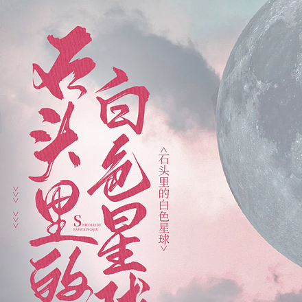 石头里的白色星球