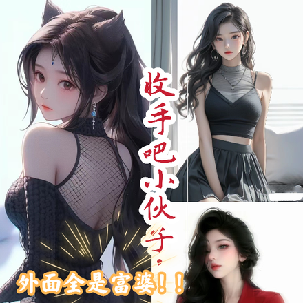收手吧小伙子,外面全是富婆!!