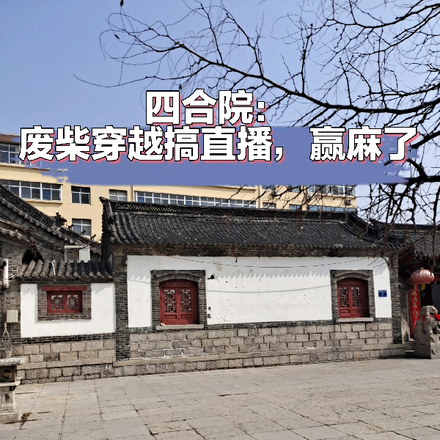 四合院:废柴穿越搞直播,赢麻了