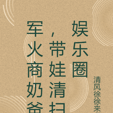 军火商奶爸,带娃清扫娱乐圈