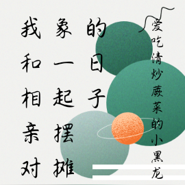 我和相亲对象一起摆摊的日子